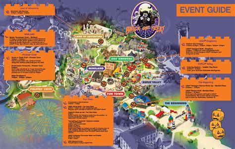 legoland brick or treat map